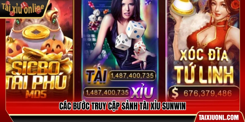 Quy trình vào sảnh tài xỉu dành cho người chơi